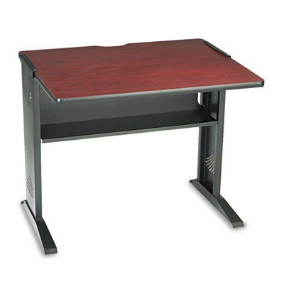 Safco® Computer Desk with Reversible Top