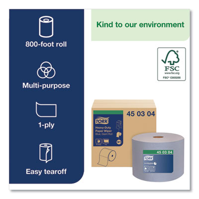 Heavy-Duty Paper Wiper, 1-Ply, 11.1