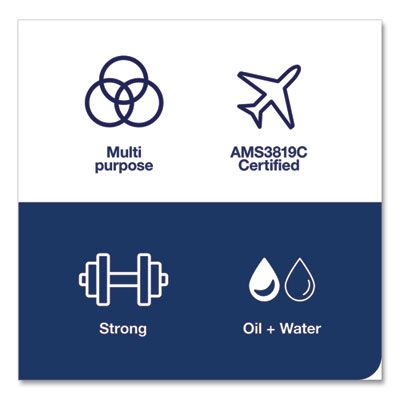 WIPER,HVDTY,CLTH,4/105,WH