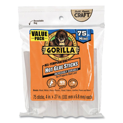 Gorilla® Mini Hot Glue Sticks