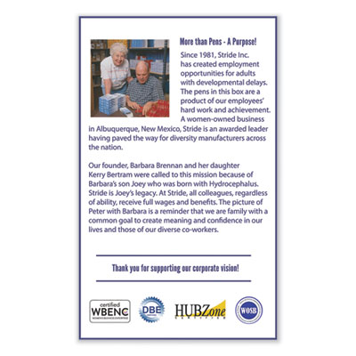 StrideRio Gel Pen, Retractable, Medium 0.7 mm, Blue Ink, Translucent Blue Barrel, 12/Box