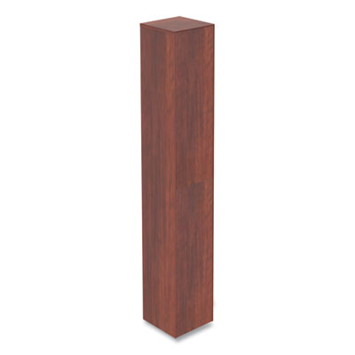 Alera Valencia Series Narrow Profile Bookcase, Six-Shelf, 11.81w x 11.81d x 71.73h, Medium Cherry (ALEVA67212MC) ALEVA67212MC