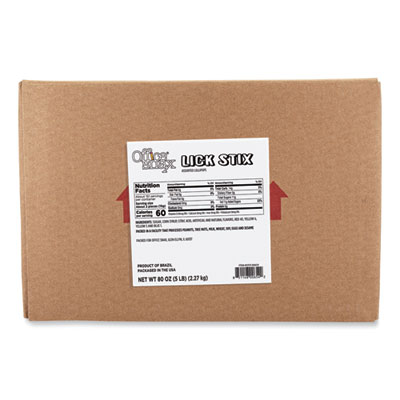 Lick Stix Suckers, Randomly Assorted Flavors, 5 lb Bag