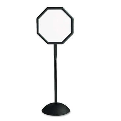 Safco® WriteWay™ Double-Sided Dry Erase Standing Message Sign