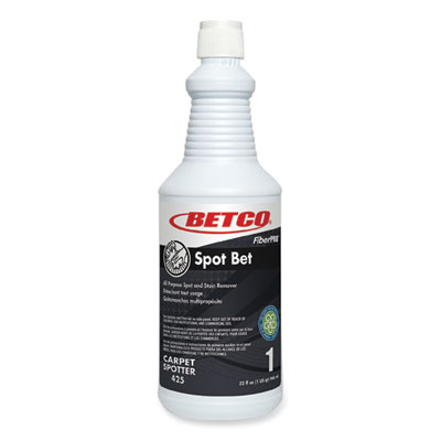 FiberPro Spot Bet Stain Remover, Country Fresh Scent, 32 oz Bottle, 12/Carton BET4251200