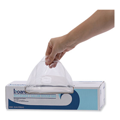 Reclosable Freezer Storage Bags, 2 gal, 13