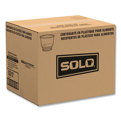 Sundae Cups, 12 oz, Clear, 50/Bag, 20 Bags/Carton