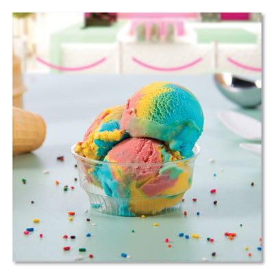 Sundae Cups, 5 oz, Clear, 50/Bag, 20 Bags/Carton