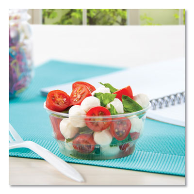 Sundae Cups, 5 oz, Clear, 50/Bag, 20 Bags/Carton