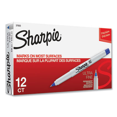 Sharpie Fine Tip Permanent Marker, Fine Bullet Tip, Assorted 80s Glam Colors, 24/Pack
