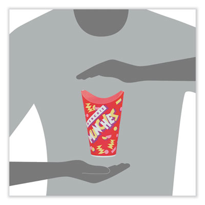 CUP,FRY,PPR,4.5OZ,FLD,TOP