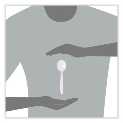 SPOON,SOUP,HVY,WT,1000,WH