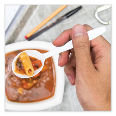 SPOON,SOUP,HVY,WT,1000,WH