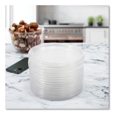 BOWL,FLT,PLAS,LID,CLR