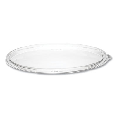 Dart PresentaBowls Clear Flat Lids, 7.2" Diameter x 0.4" h, Plastic, 252/Carton (DCCC64BL) DCCC64BL