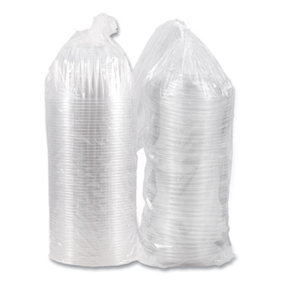 BOWL,W/LD,DOME,64OZ,CLR