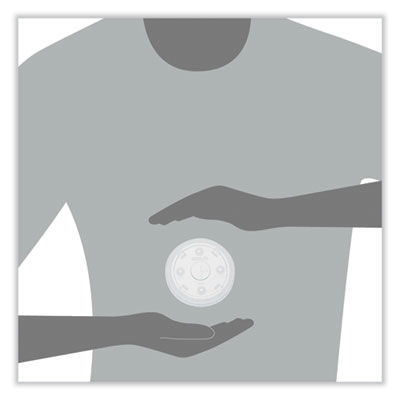 PETE Plastic Flat Straw-Slot Cold Cup Lids, Fits 12 oz to 24 oz Cups, Clear, 1,000/Carton