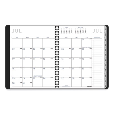 AT-A-GLANCE Contempo Lite Academic Year Weekly/Monthly Planner, 8.75 x 7.87, Black Cover, 12-Month (July to June) 2024 to 2025 (AAG7058XL05) AAG7058XL05
