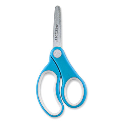 Soft Handle Kids Scissors, Rounded Tip, 5