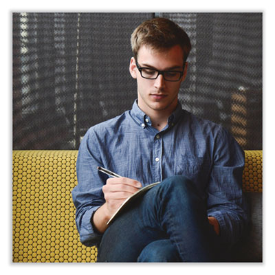 207 Impact RT Gel Retractable Pen Refills, Bold 1 mm Conical Tip, Black Ink, 2/Pack