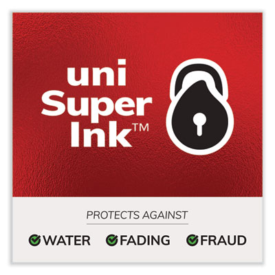 Signo Gel Pen, Retractable, Medium 0.7 mm, Black Ink, Silver/Black Barrel, Dozen