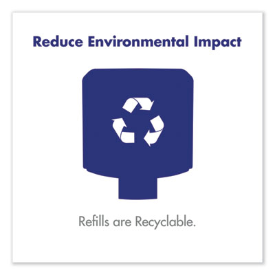 Advanced Hand Sanitizer Foam, For ES6 Dispensers, 1,200 mL Refill, , Clean Scent 2/Carton