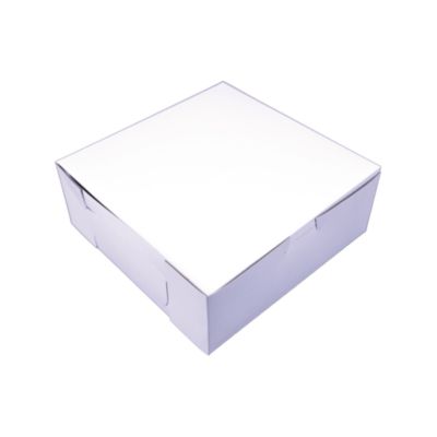 SCT® White One-Piece Non-Window Bakery Boxes