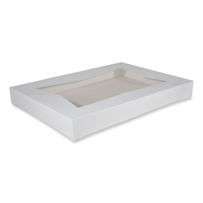 SCT® White Window Bakery Box Top