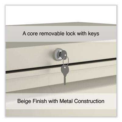 Lateral File, 4 Legal/Letter-Size File Drawers, Putty, 36