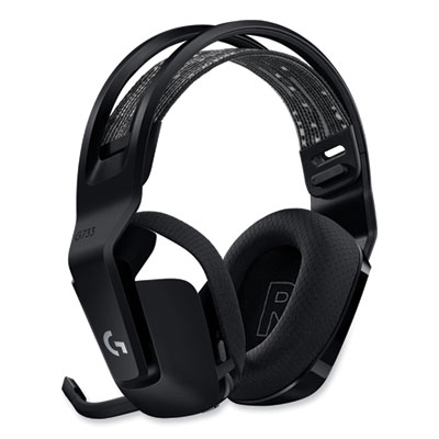 G733 LIGHTSPEED Wireless Gaming Binaural Over The Head Headset, Black