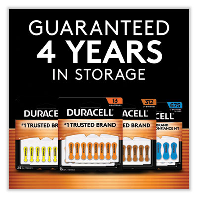 Hearing Aid Battery, #13, 16/Pack