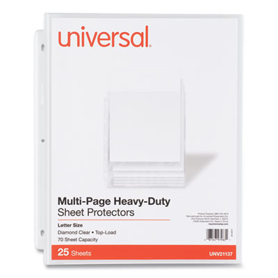Universal® Deluxe Heavy Sheet Protector