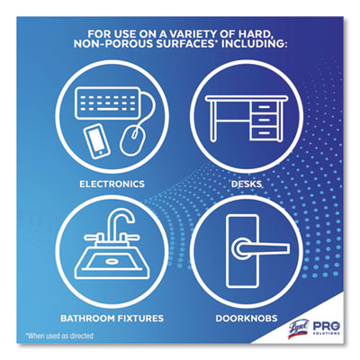 Professional Disinfecting Wipe Bucket, 1-Ply, 6 x 8, Lemon and Lime Blossom, White, 800 Wipes