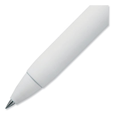 uniONE Gel Pen, Retractable, Medium 0.7 mm, Assorted Inspirational Ink and Barrel Colors, 8/Pack