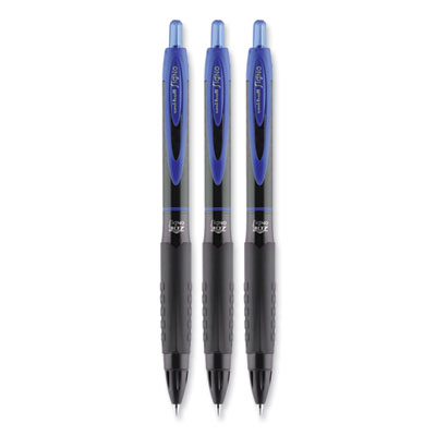 307 Gel Pen, Retractable, Medium 0.7 Mm, Blue Ink, Blue Barrel, 3/pack