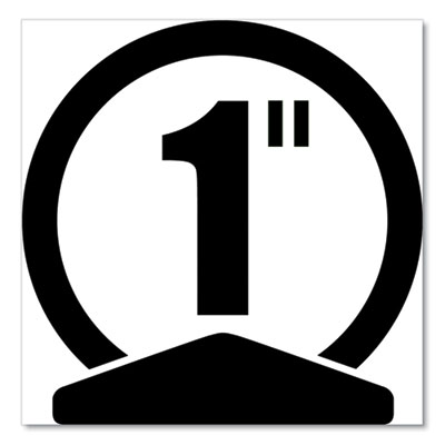 Hanging Storage Flexible Non-View Binder with Round Rings, 3 Rings, 1