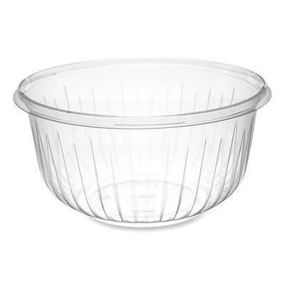 Dart PresentaBowls Clear Bowls, 48 oz, Plastic, 63/Bag, 252/Carton (DCCC48B) DCCC48B