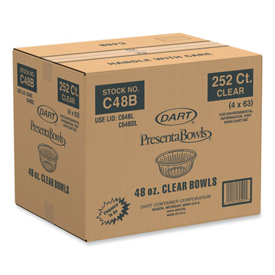 BOWL,48OZ,OPS,252/CT,CLR