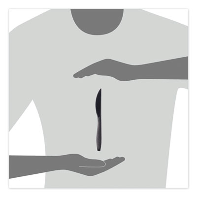 CUTLERY,MED,PS,KNF,1K,BK