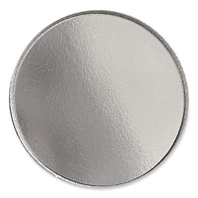 Round Aluminum To-Go Containers with Lid, 24 oz, 7