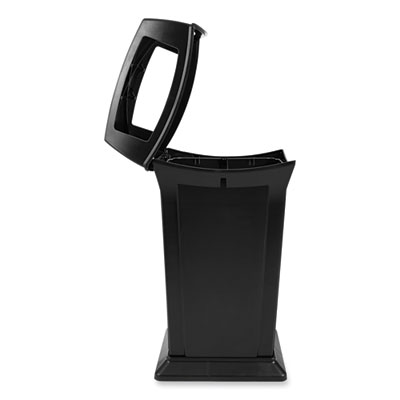 Ranger Fire-Safe Waste Container, 45 gal, Structural Foam, Black