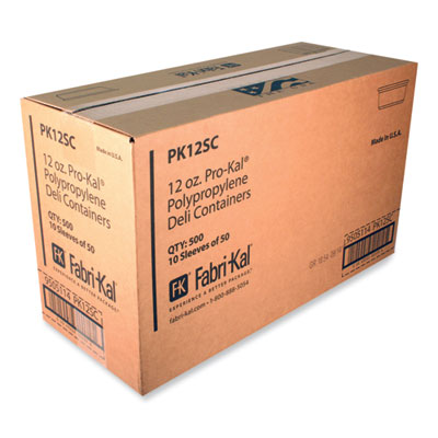 Microwavable Deli Containers, 12 oz, 4.6