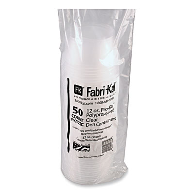Microwavable Deli Containers, 12 oz, 4.6