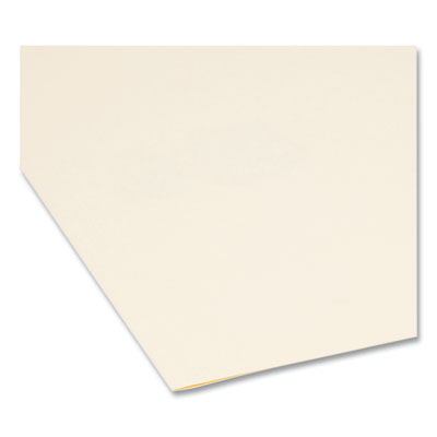 Top Tab File Folders with Antimicrobial Product Protection, 1/3-Cut Tabs: Assorted, Letter, 0.75
