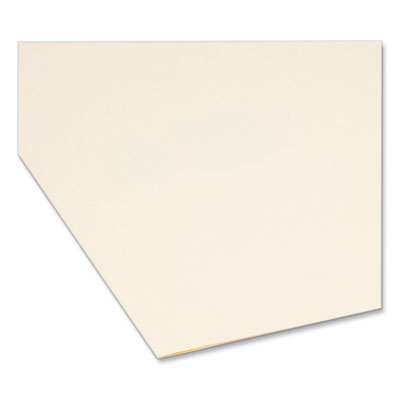 Reinforced Guide Height File Folders, 2/5-Cut Tabs: Right Position, Letter Size, 0.75
