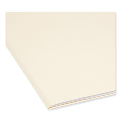 Reinforced Tab Manila File Folders, 1/3-Cut Tabs: Assorted, Letter Size, 0.75