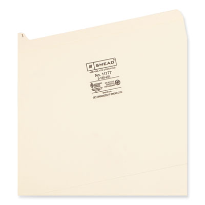 Indexed File Folder Sets, 1/5-Cut Prelabeled Tabs: A to Z, Letter Size, 0.75