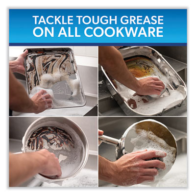 Heavy-Duty Manual Pot/Pan Dish Detergent, Original Scent, 1 gal Bottle, 4/Carton