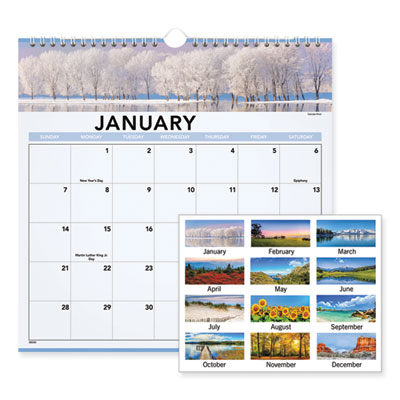 AT-A-GLANCE® Landscape Monthly Wall Calendar