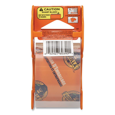 Heavy Duty Packaging Tape with Dispenser, 1.88